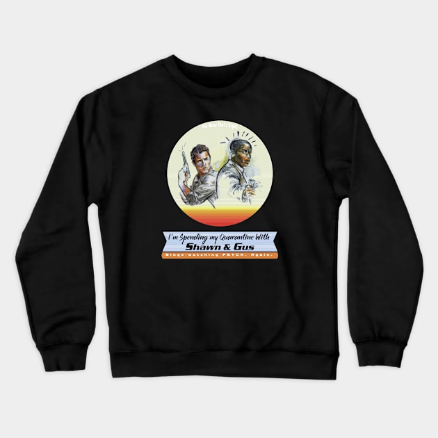 Shawn and Gus. Crewneck Sweatshirt by FanitsaArt